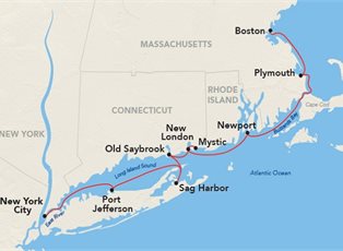 American Eagle, Yankee Seaports ex New York to Boston
