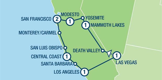 8 Day/7 Night Western Frontiers Tour 8 Day/7 Night Western Frontiers Tour