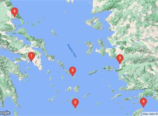 Celebrity Infinity, 6 Night Best Of Greece Cruise ex Athens (Piraeus), Greece Return